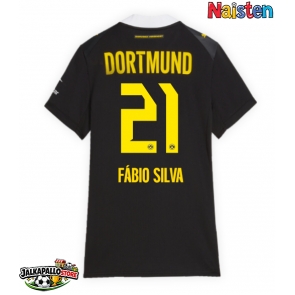 Borussia Dortmund Fabio Silva #21 Vieraspaita Naisten 2026-27 Lyhythihainen